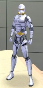 white/gold color scheme